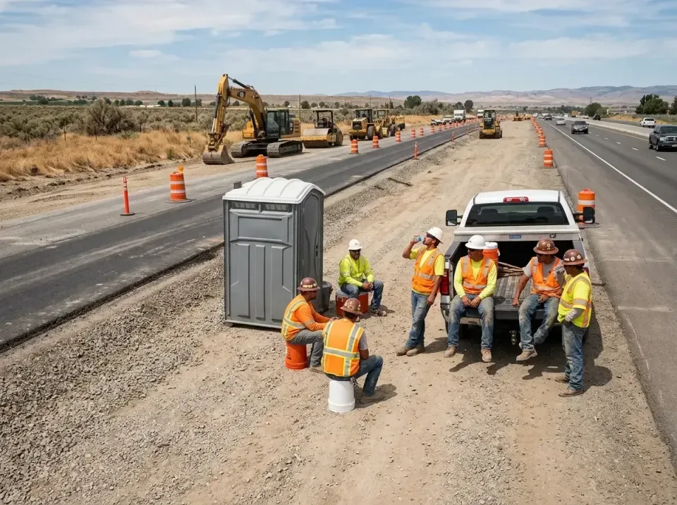 highway-road-construction-crew-007 — frequently asked questions, Porta Potty and Restroom Rentals in Fritz Creek, AK